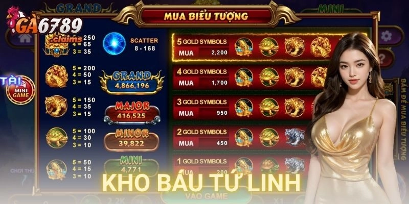 Cách chơi kho báu tứ linh chi tiết – từ A đến Z